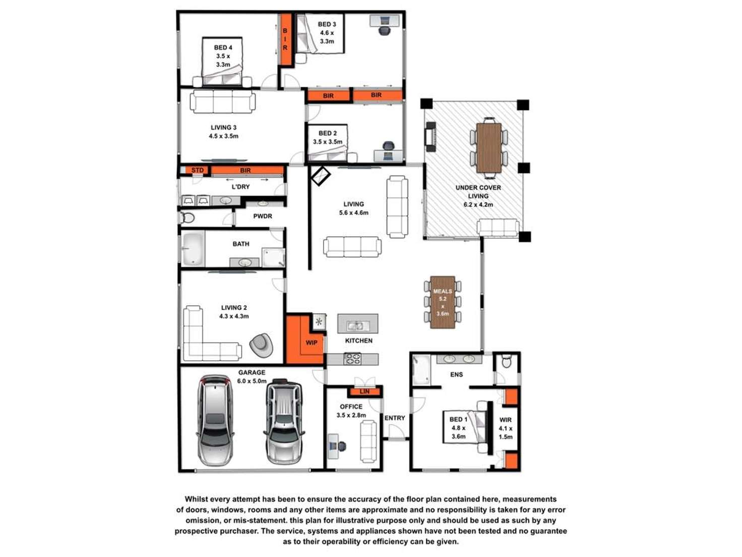 Floorplan of Homely house listing, 19 Margaret Road, Hamilton VIC 3300