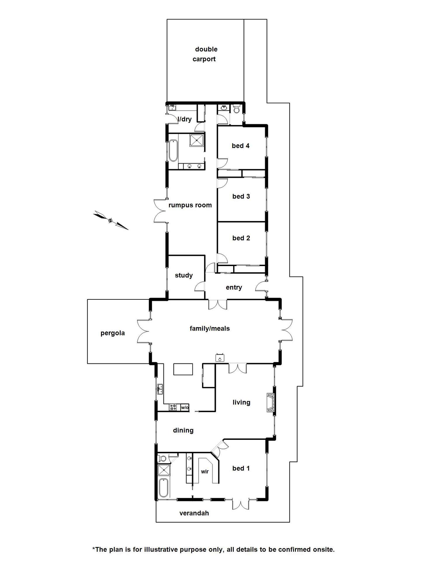 Floorplan of Homely acreageSemiRural listing, 26 Split Rock Rd, Beaconsfield Upper VIC 3808