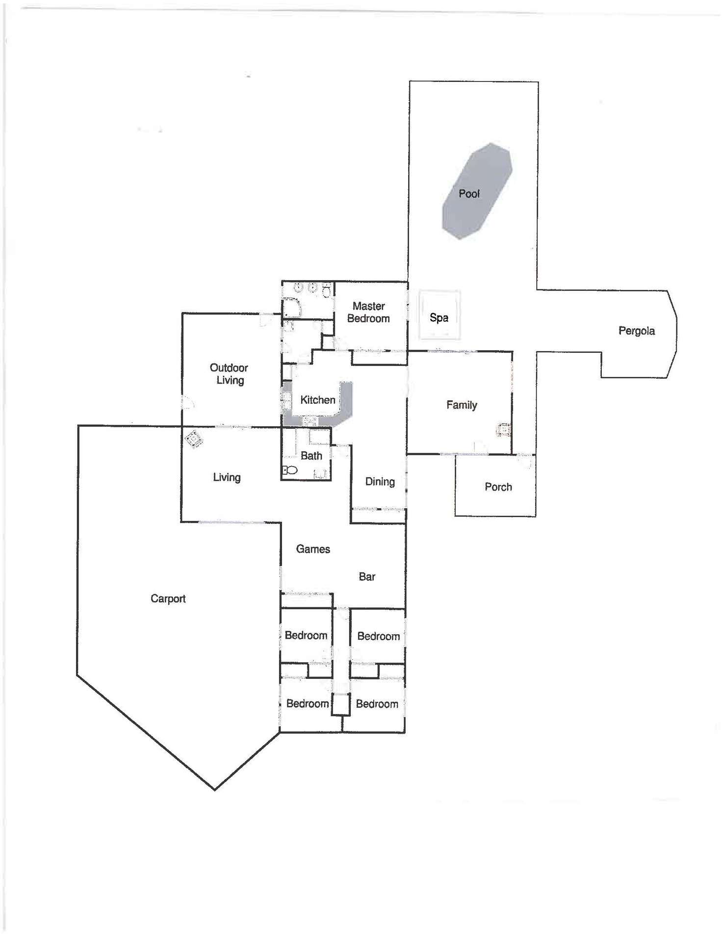 Floorplan of Homely acreageSemiRural listing, 99 St. Georges Road, Beaconsfield Upper VIC 3808