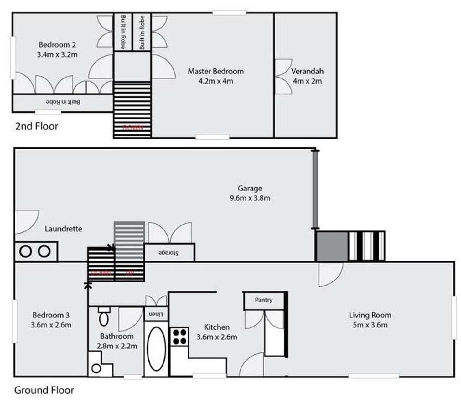 Floorplan of Homely house listing, 348a Newmarket Rd, Newmarket QLD 4051