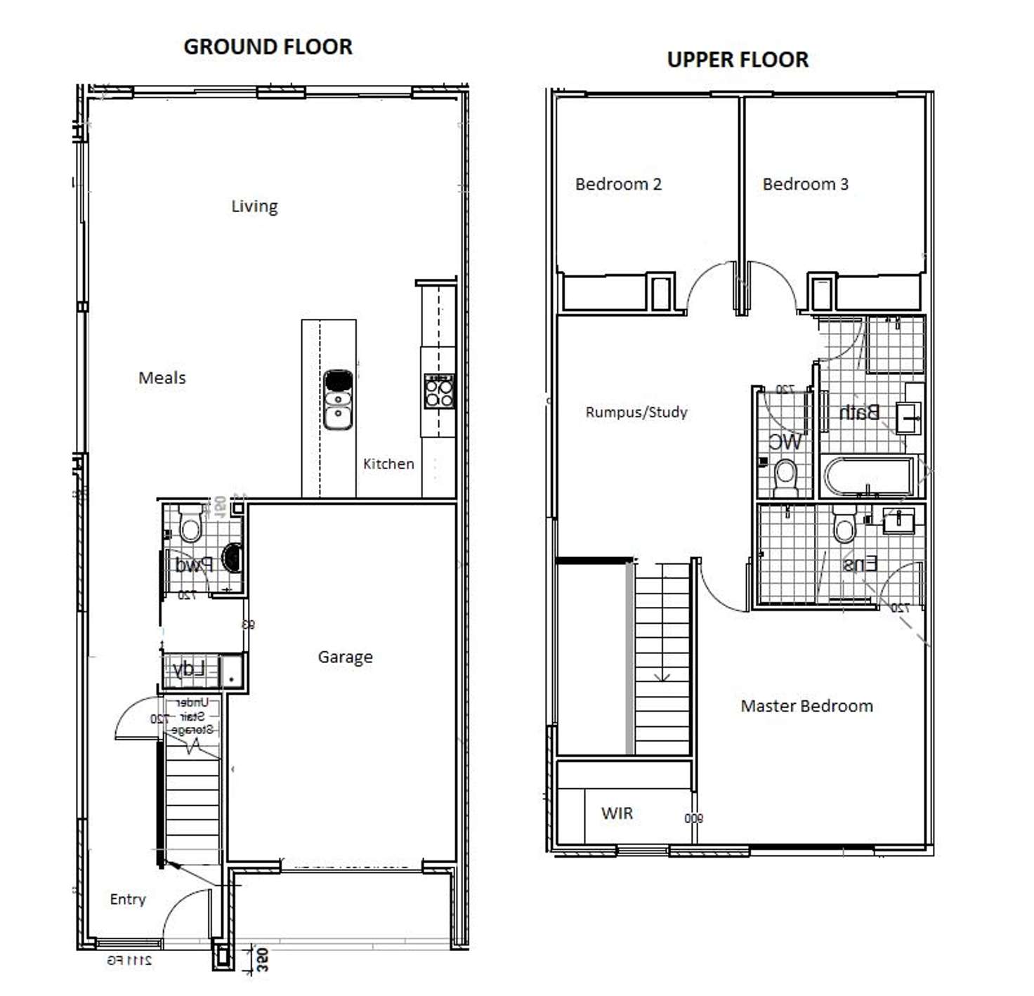 Floorplan of Homely townhouse listing, 7/10S Godfrey Avenue, Cranbourne East VIC 3977