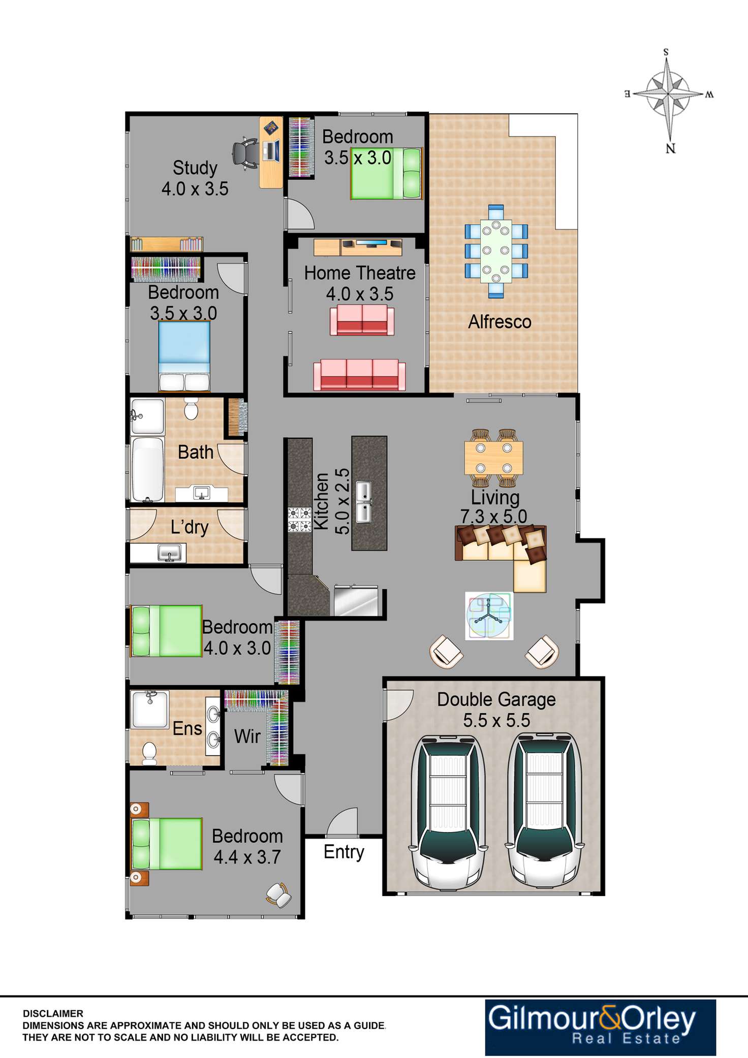 Floorplan of Homely house listing, 36 Hadley Circuit, Beaumont Hills NSW 2155
