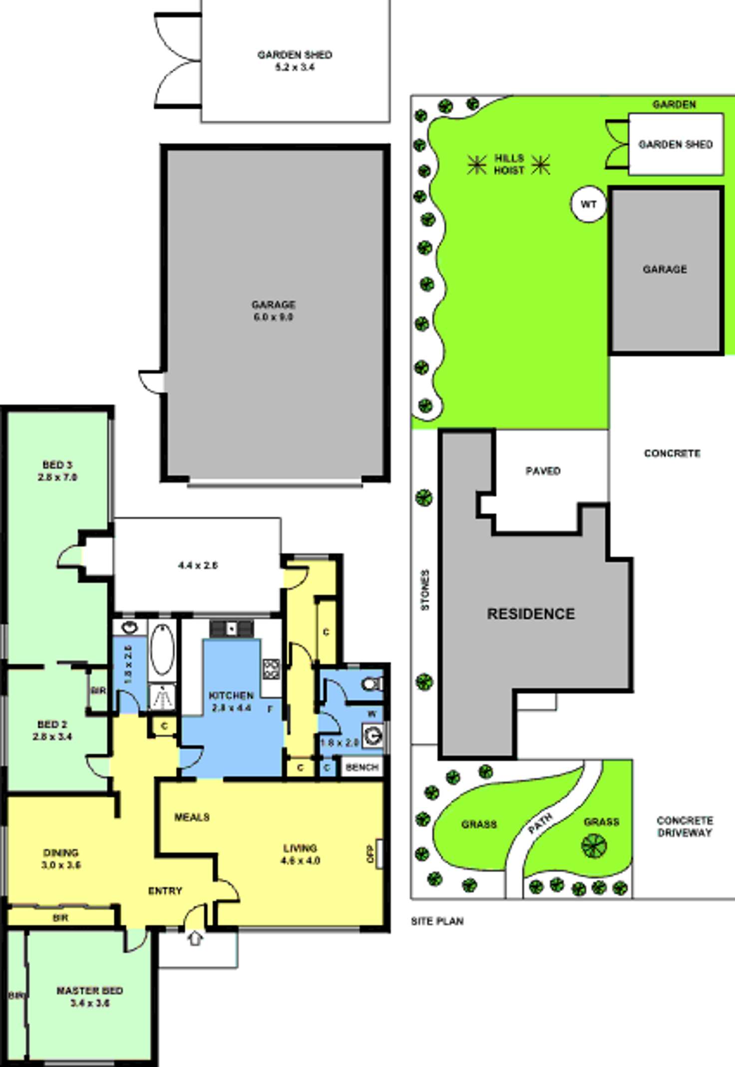 Floorplan of Homely house listing, 25 Lloyd Street, Belmont VIC 3216