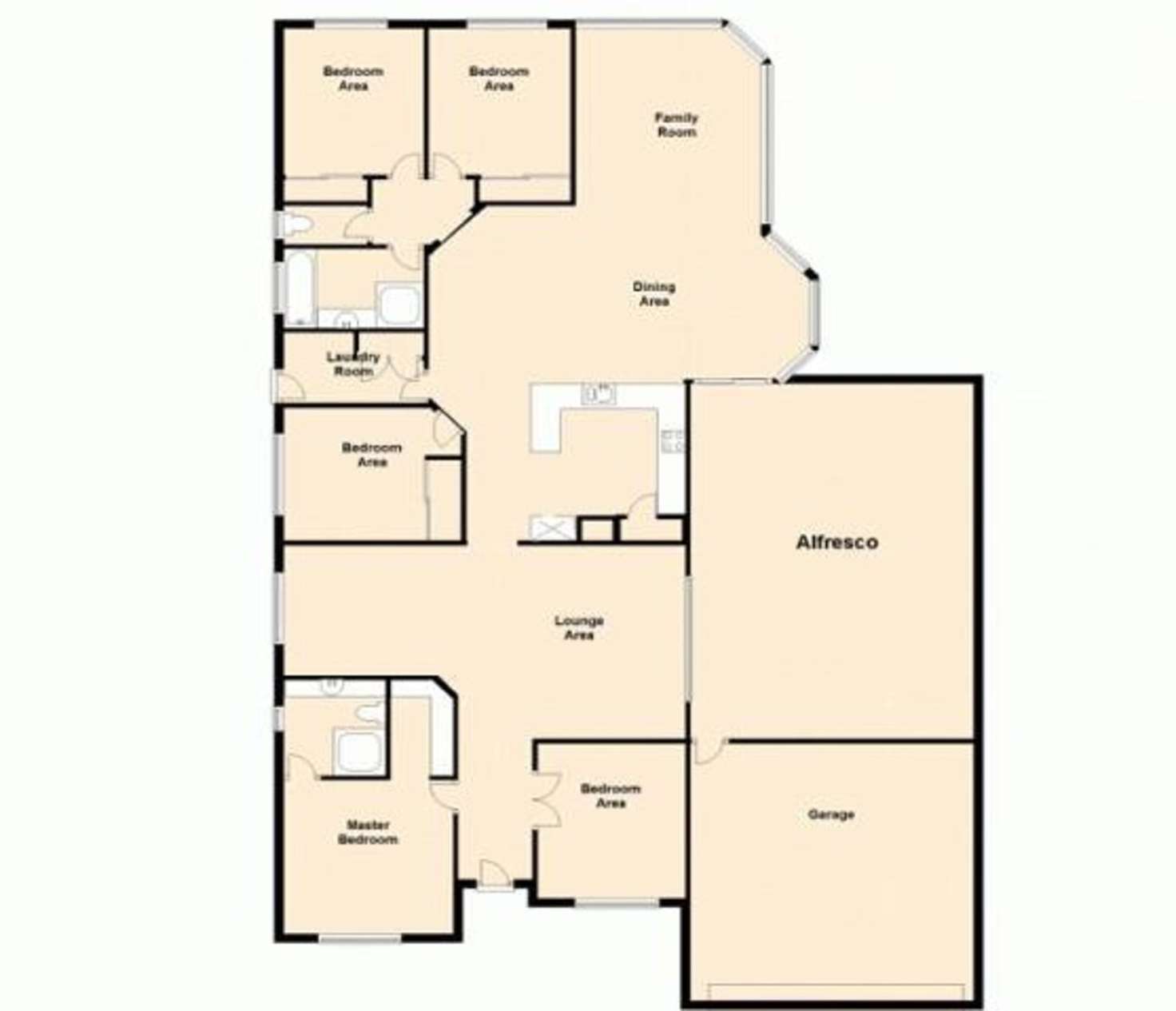 Floorplan of Homely house listing, 135 Gibbs Avenue, Collingwood Park QLD 4301