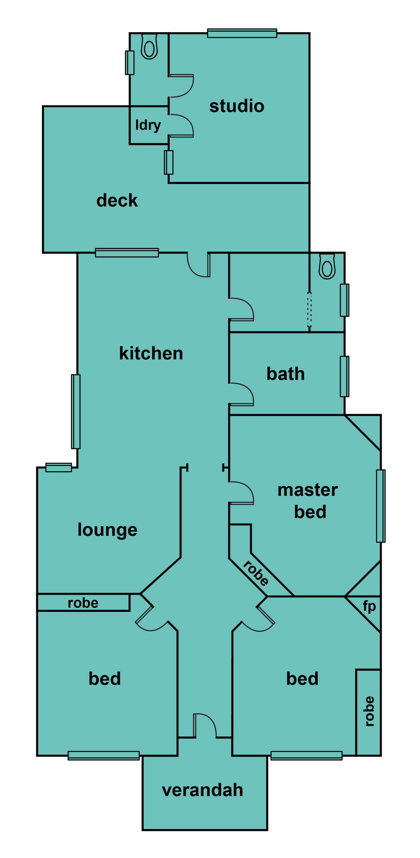 Floorplan of Homely house listing, 316 Errard Street South, Ballarat Central VIC 3350