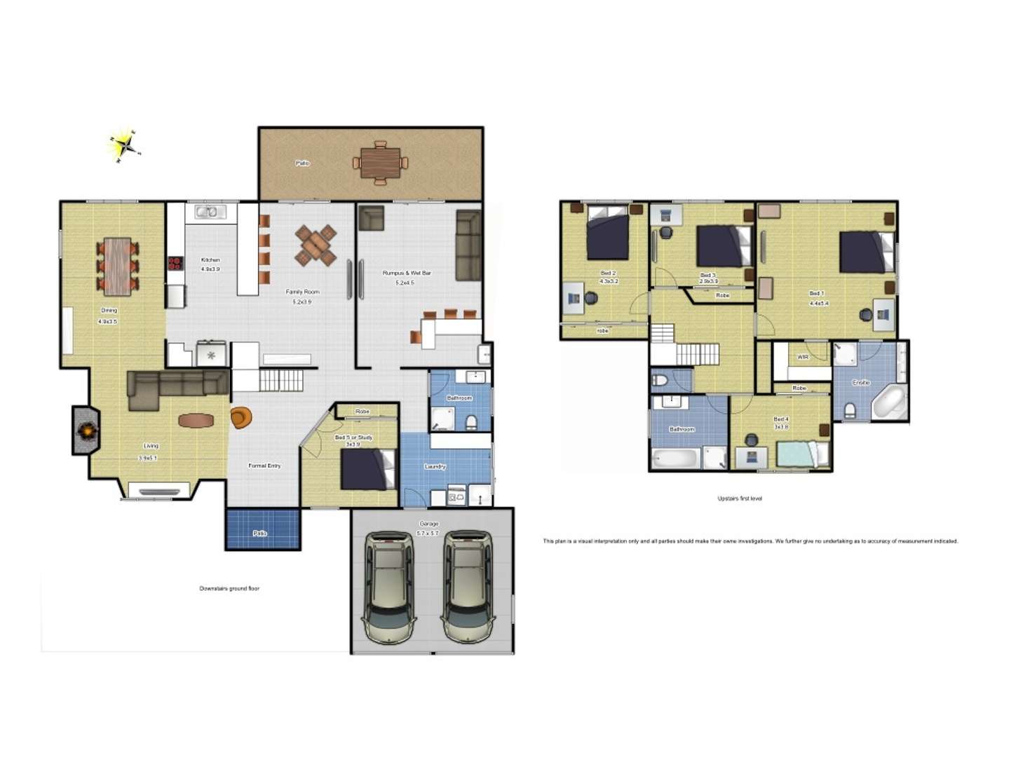 Floorplan of Homely house listing, 8 PINE COUNTY PLACE, Bellbowrie QLD 4070