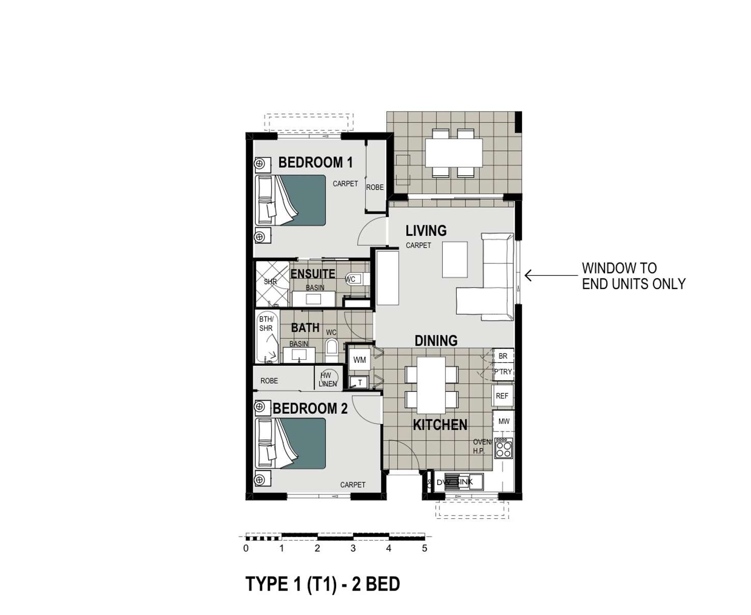 Floorplan of Homely unit listing, 114/27-31 Webster Road, Deception Bay QLD 4508