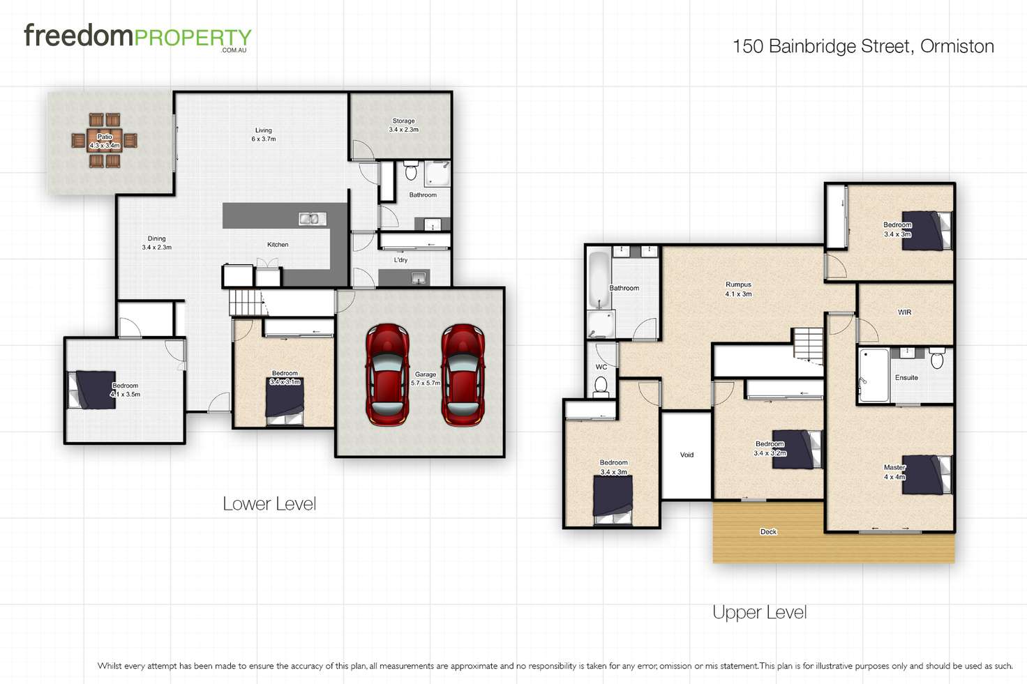 Floorplan of Homely house listing, 150 Bainbridge Street, Ormiston QLD 4160