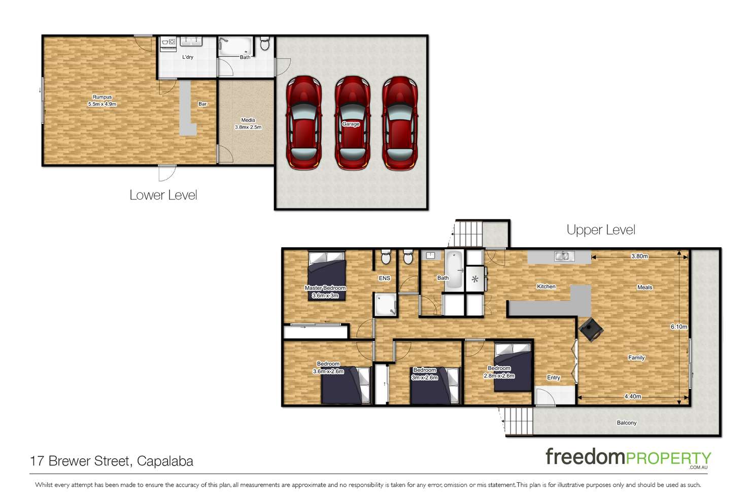 Floorplan of Homely house listing, 17 Brewer Street, Capalaba QLD 4157