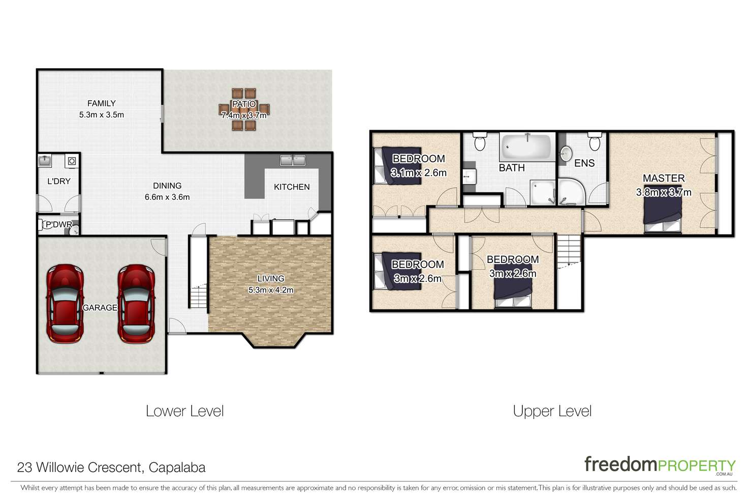 Floorplan of Homely house listing, 23 Willowie Crescent, Capalaba QLD 4157