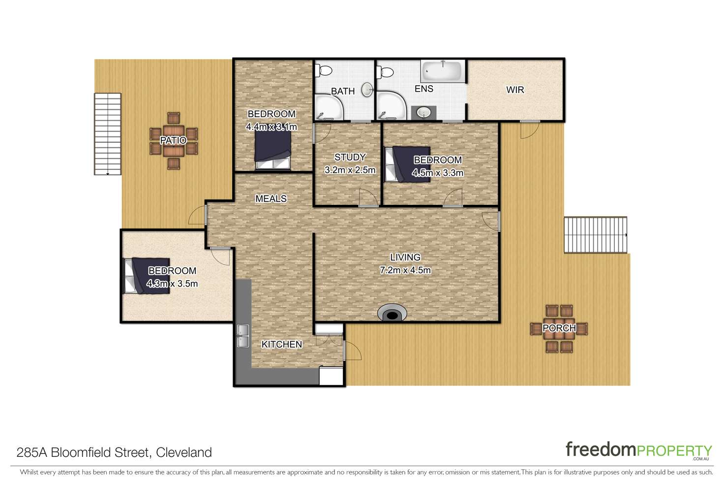 Floorplan of Homely house listing, 285 Bloomfield Street, Cleveland QLD 4163