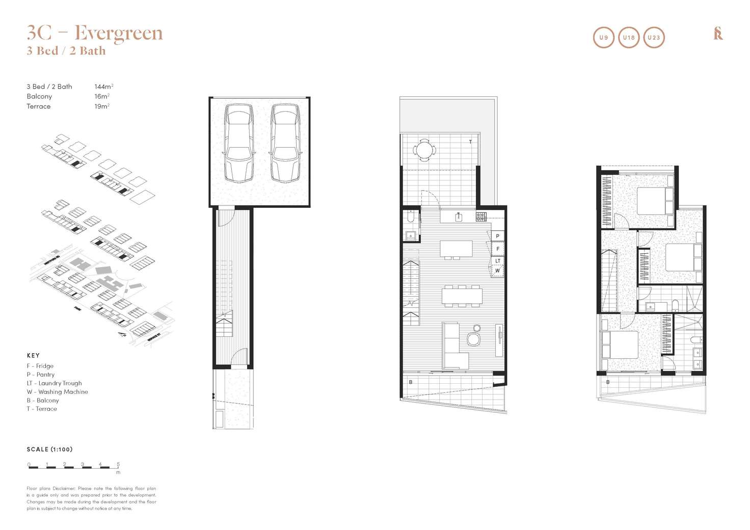Floorplan of Homely townhouse listing, 1/46 Hertford Road, Sunshine VIC 3020