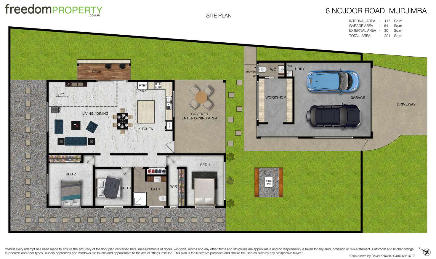 Floorplan of Homely house listing, 6 Nojoor Road, Mudjimba QLD 4564