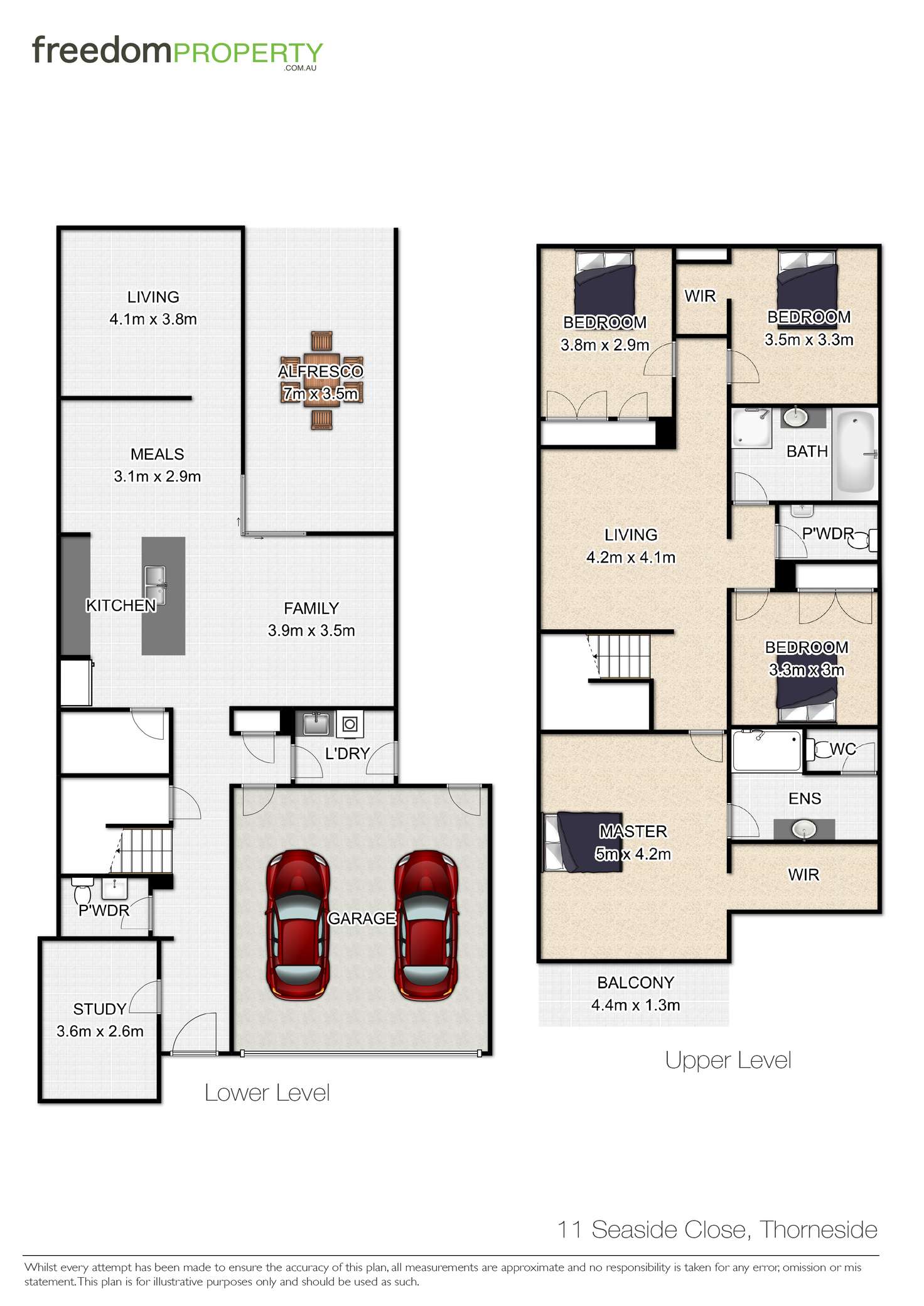 Floorplan of Homely house listing, 11 Seaside Close, Thorneside QLD 4158