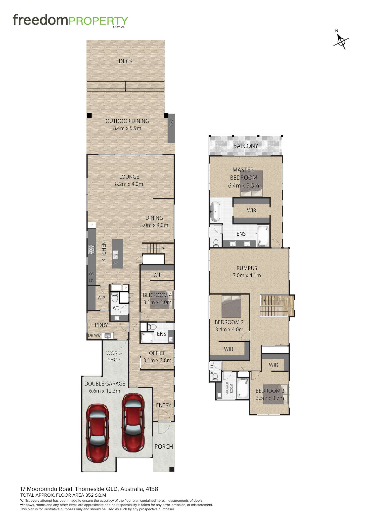 Floorplan of Homely house listing, 17 Mooroondu Road, Thorneside QLD 4158