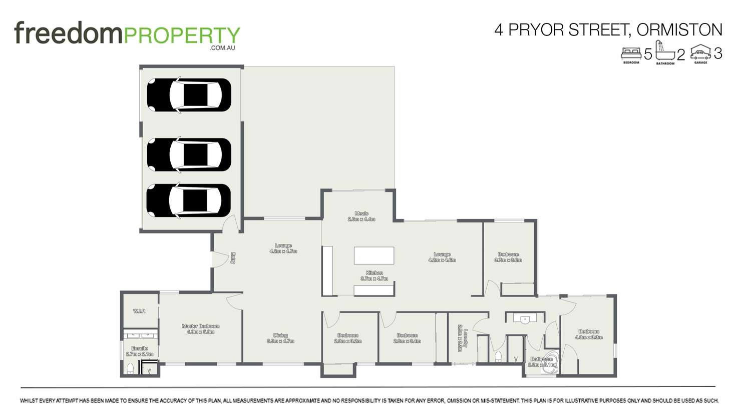 Floorplan of Homely house listing, 4 Pryor Street, Ormiston QLD 4160
