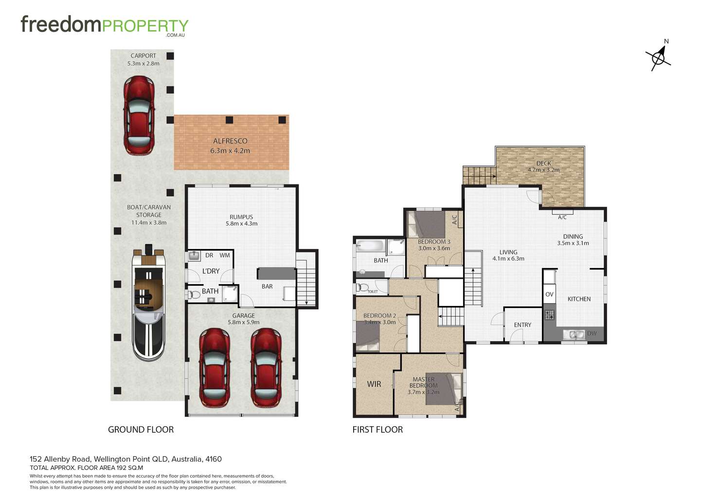 Floorplan of Homely house listing, 152 Allenby Road, Wellington Point QLD 4160