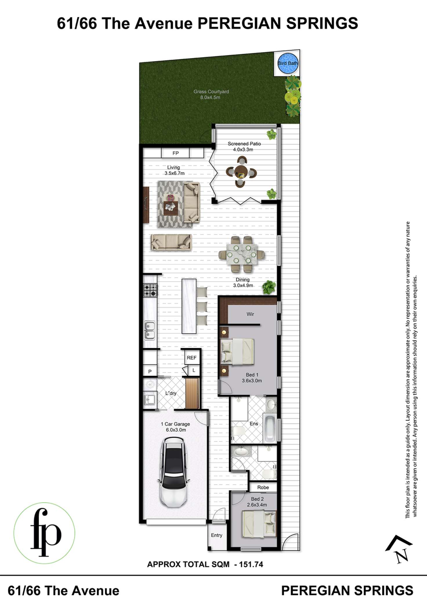 Floorplan of Homely house listing, 61-66 The Avenue, Peregian Springs QLD 4573
