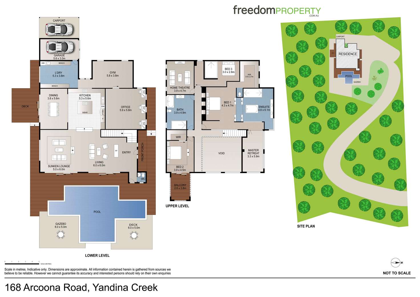 Floorplan of Homely house listing, 168 Arcoona Road, Yandina Creek QLD 4561