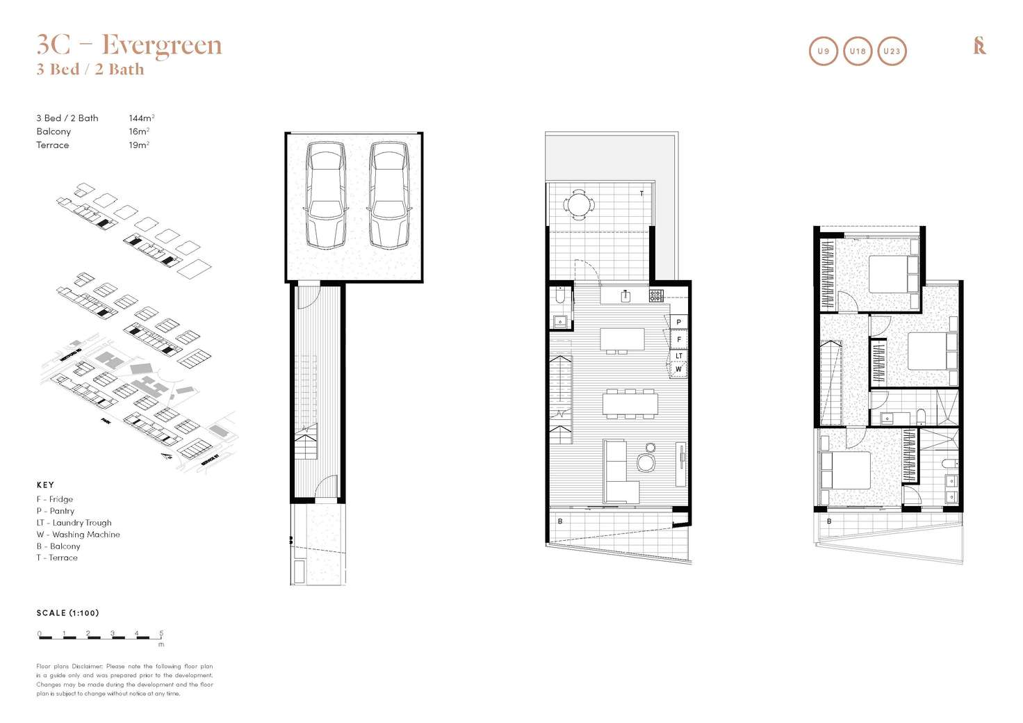 Floorplan of Homely townhouse listing, 18/8A Service Street, Sunshine VIC 3020