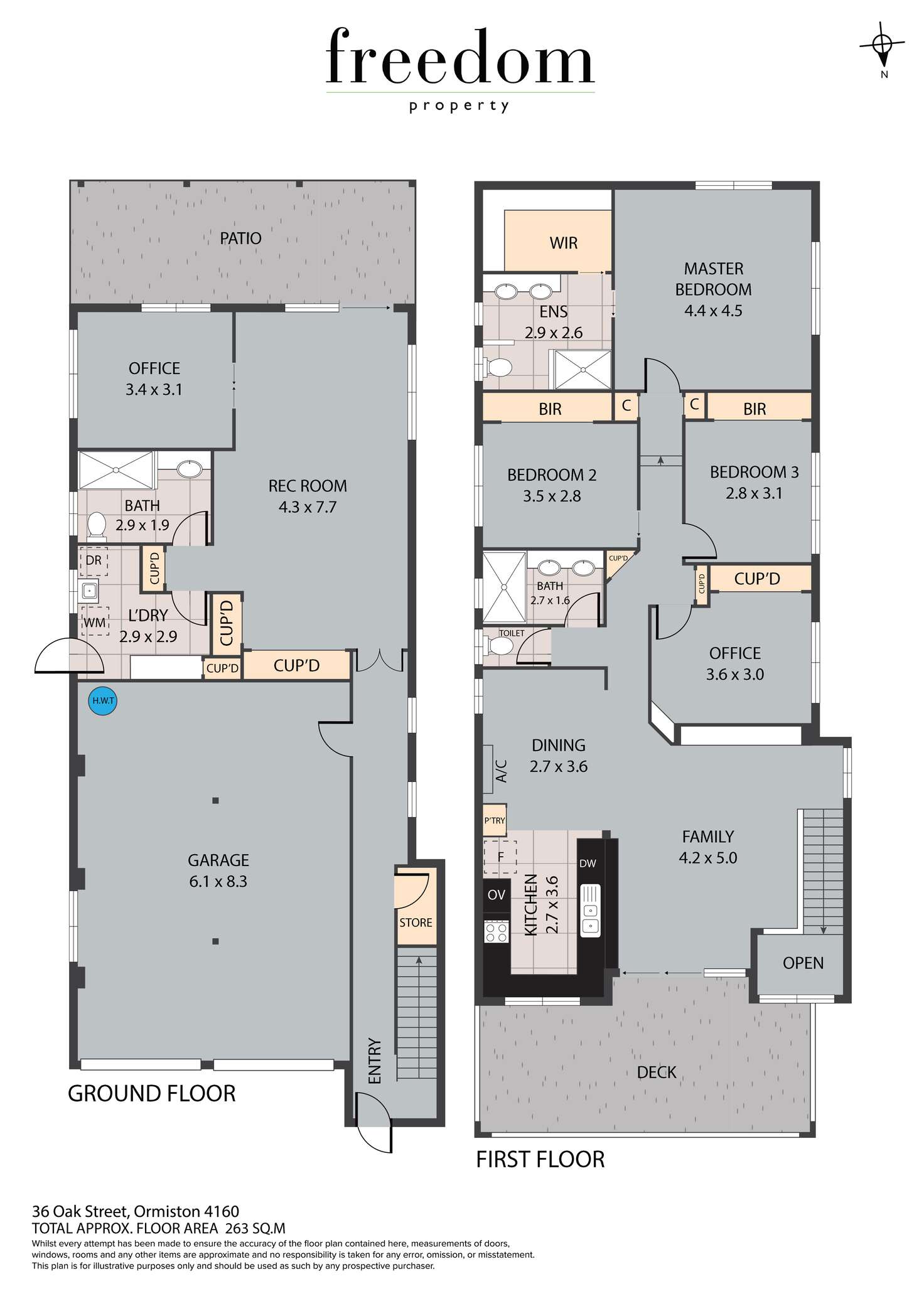 Floorplan of Homely house listing, 36 Oak Street, Ormiston QLD 4160