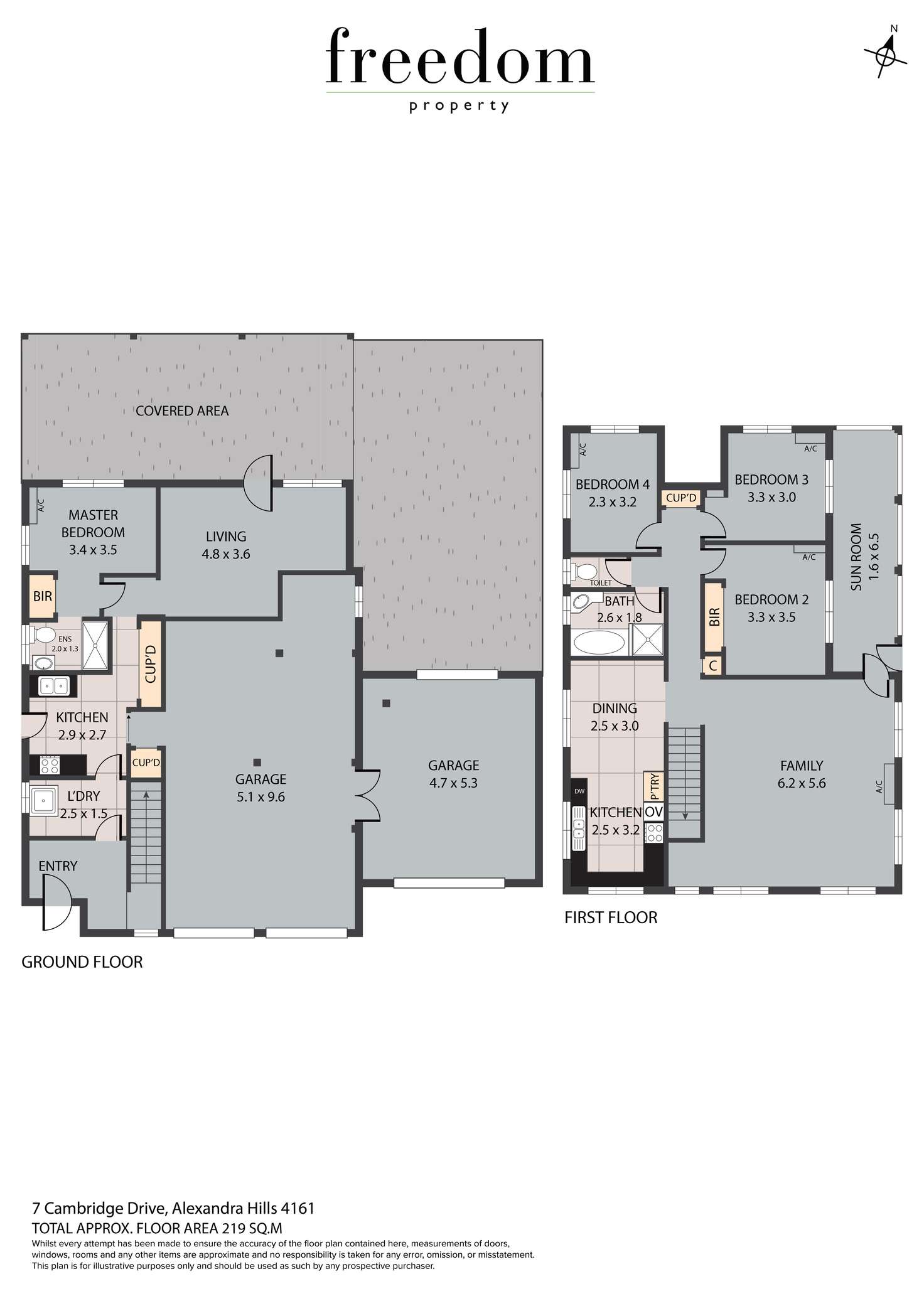 Floorplan of Homely house listing, 7 Cambridge Drive, Alexandra Hills QLD 4161