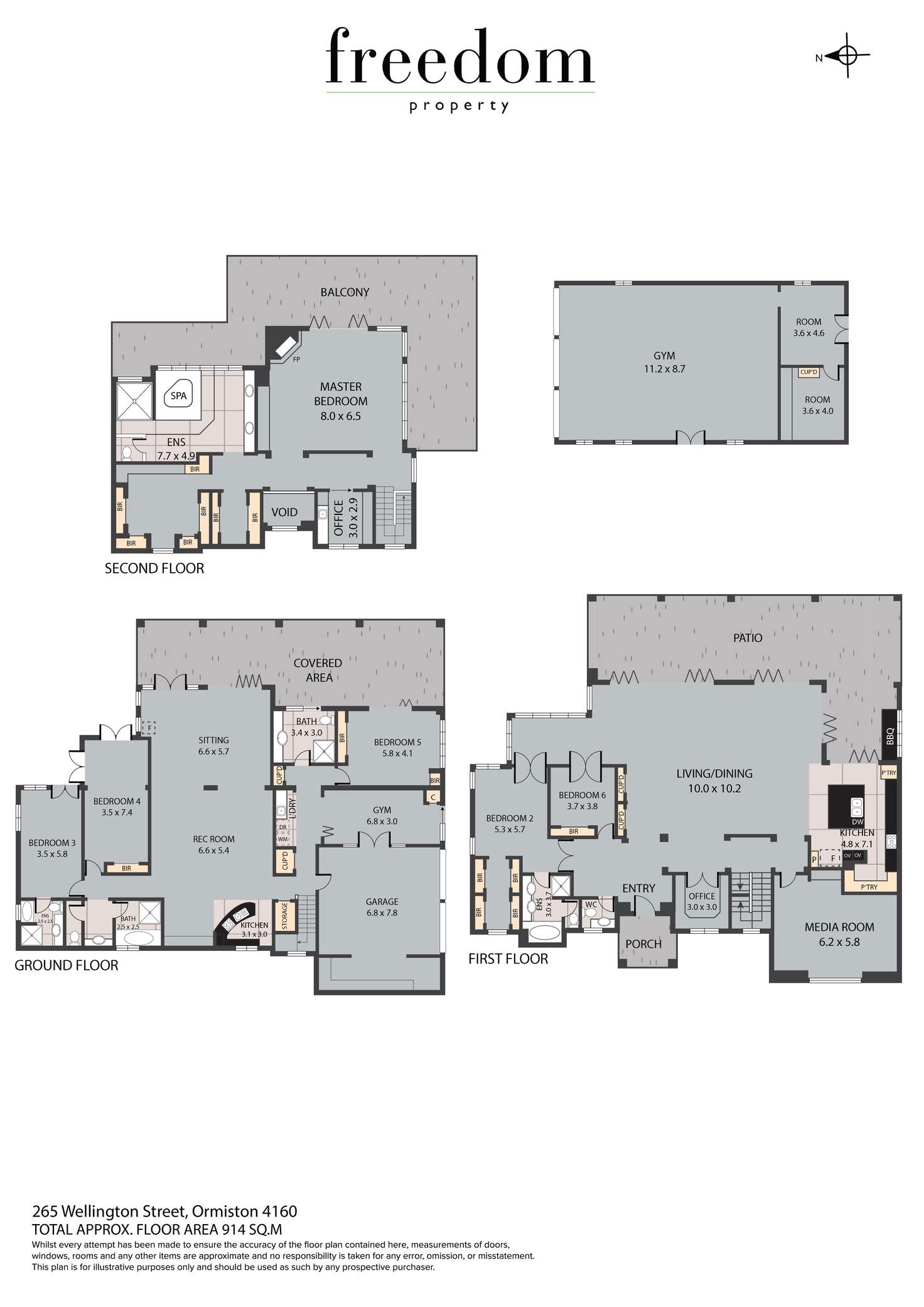 Floorplan of Homely house listing, 265 Wellington Street, Ormiston QLD 4160