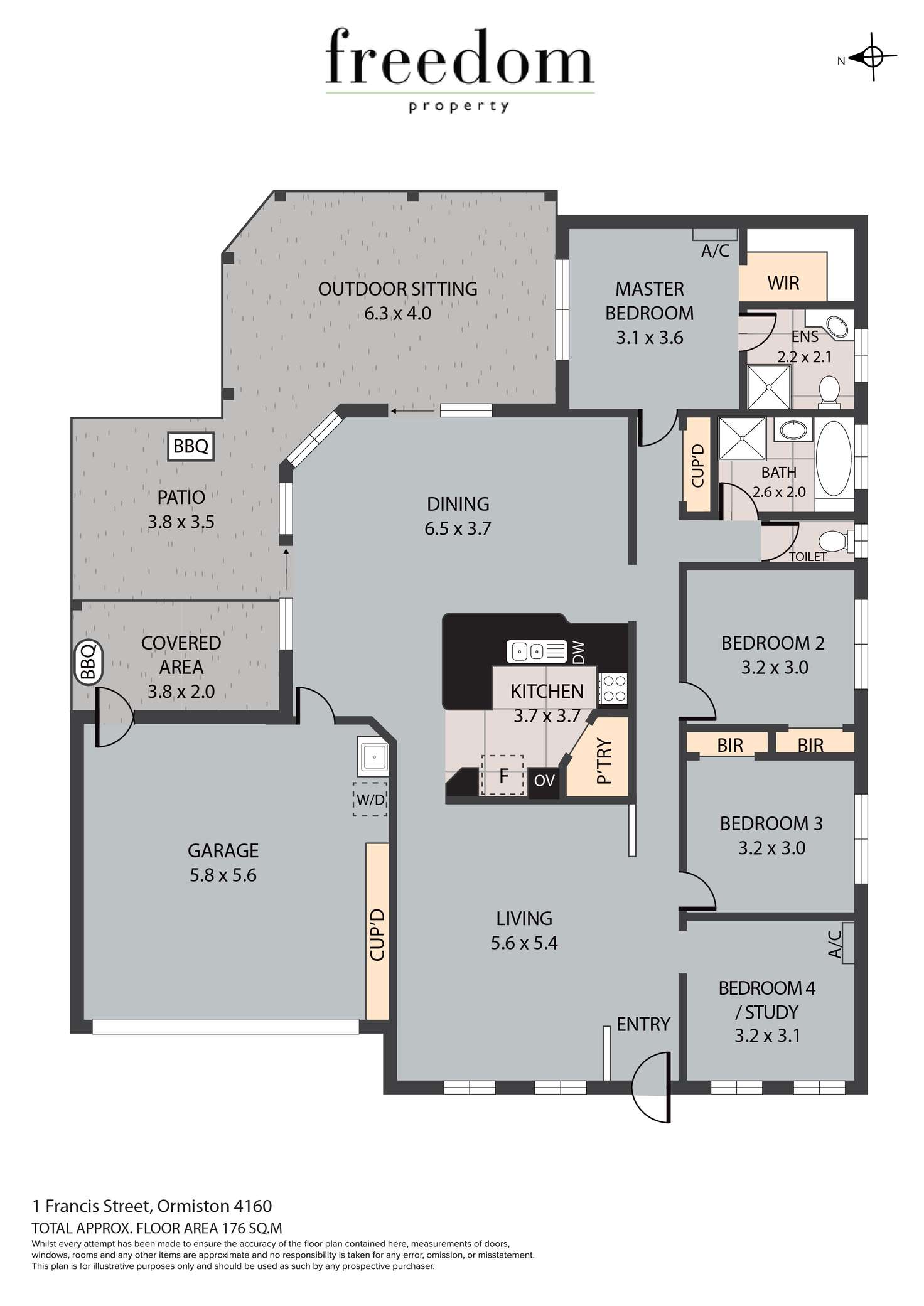 Floorplan of Homely house listing, 1 Francis Street, Ormiston QLD 4160