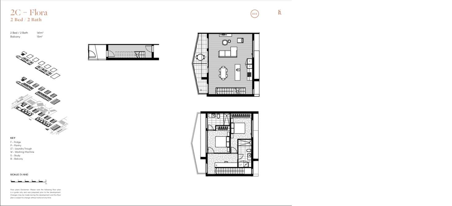 Floorplan of Homely townhouse listing, 33/8A Service Street, Sunshine VIC 3020