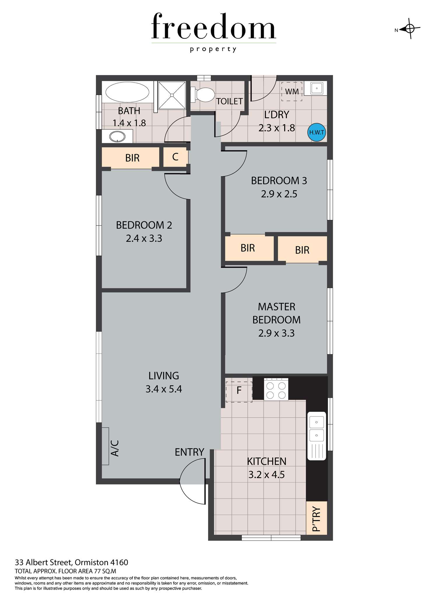 Floorplan of Homely house listing, 33 Albert Street, Ormiston QLD 4160