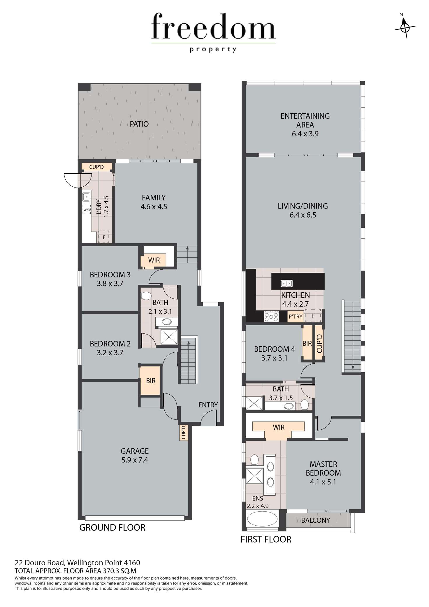 Floorplan of Homely house listing, 22 Douro Road, Wellington Point QLD 4160