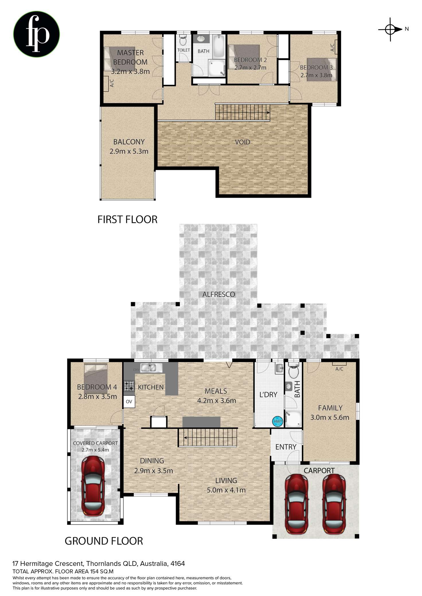 Floorplan of Homely house listing, 17 Hermitage Crescent, Thornlands QLD 4164