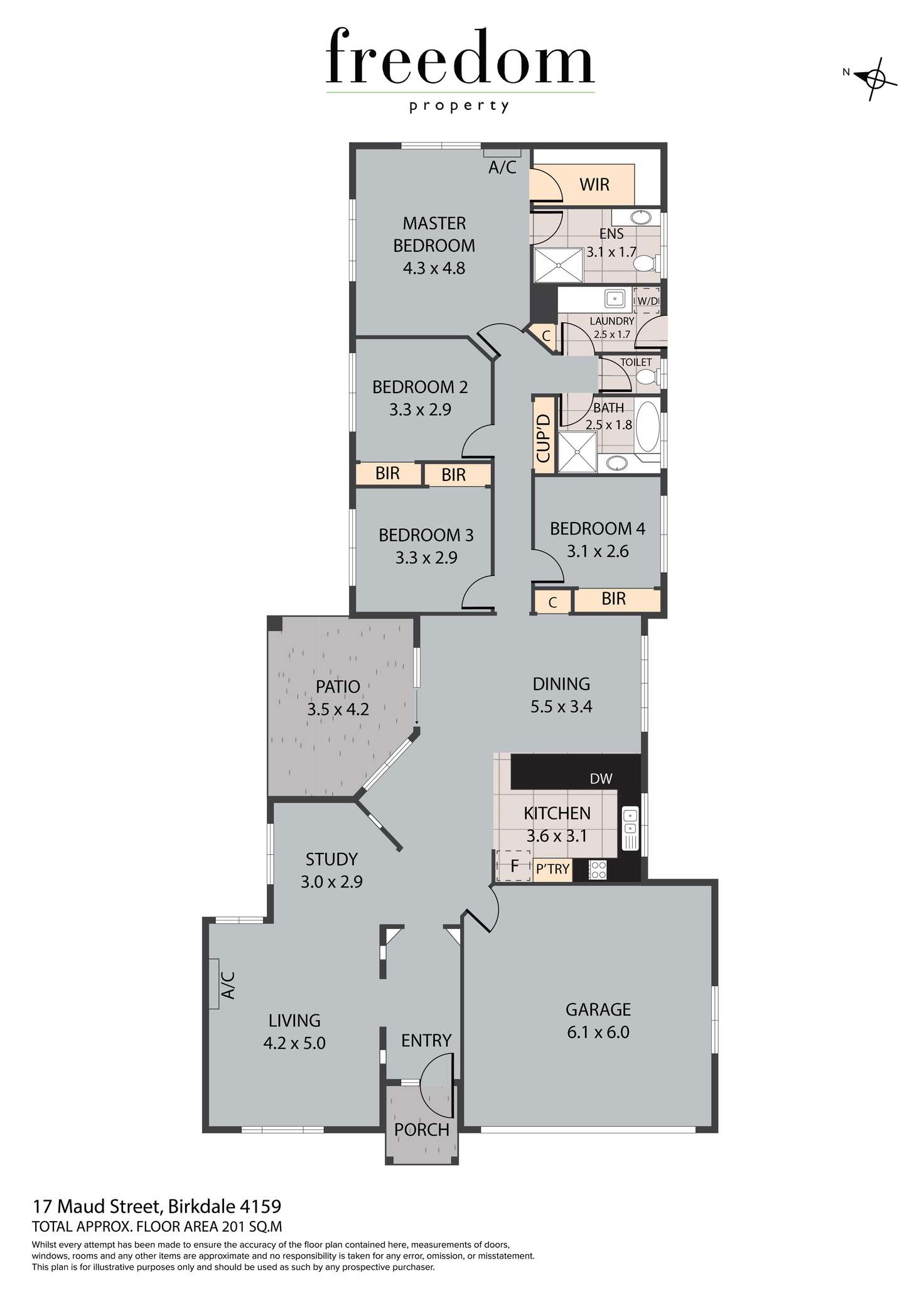 Floorplan of Homely house listing, 17 Maud Street, Birkdale QLD 4159