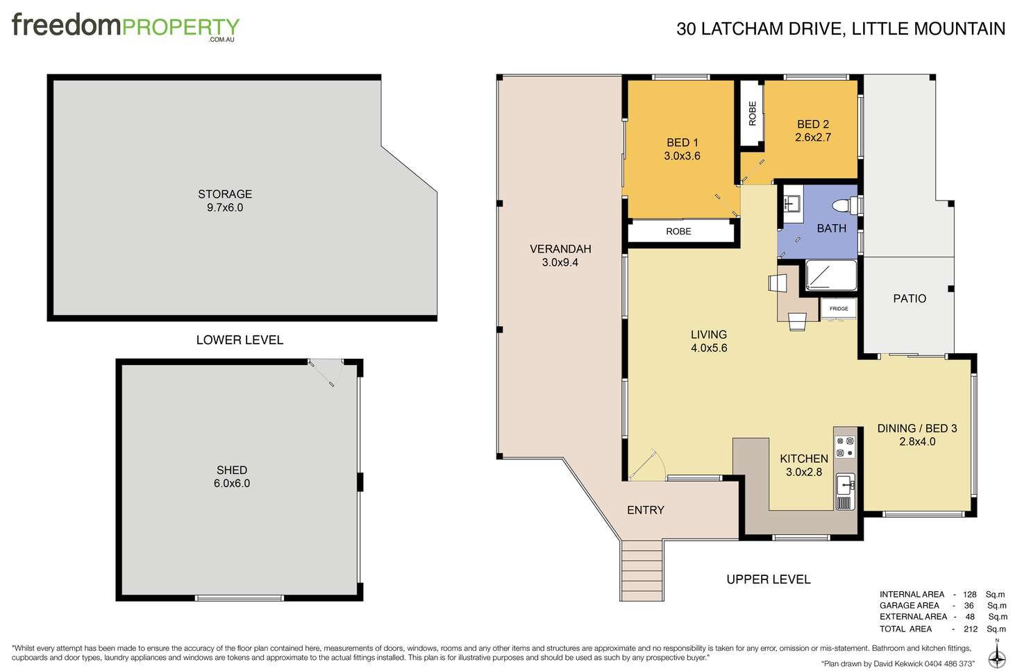 Floorplan of Homely house listing, 30 Latcham Drive, Little Mountain QLD 4551