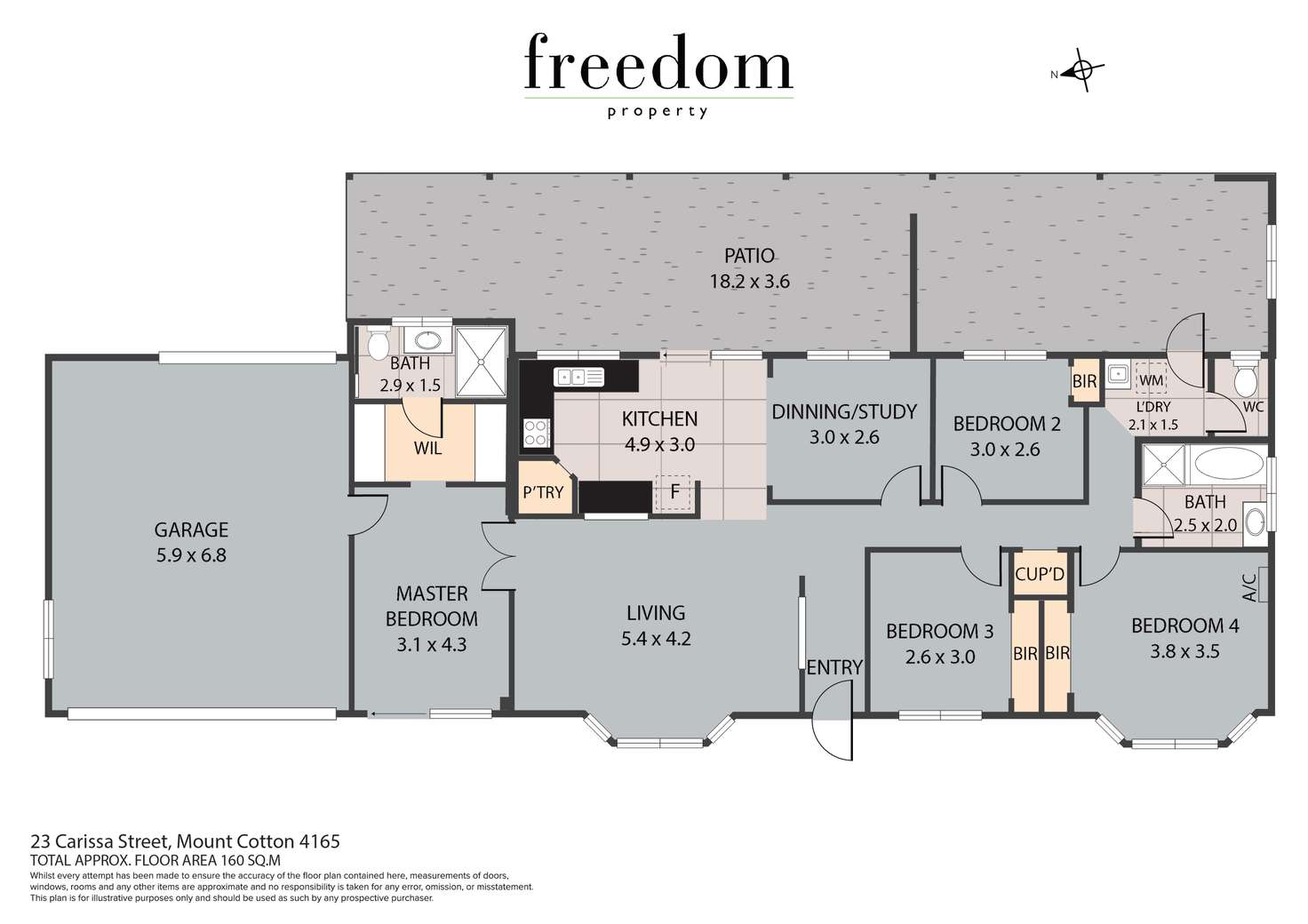 Floorplan of Homely house listing, 23 Carissa Street, Mount Cotton QLD 4165