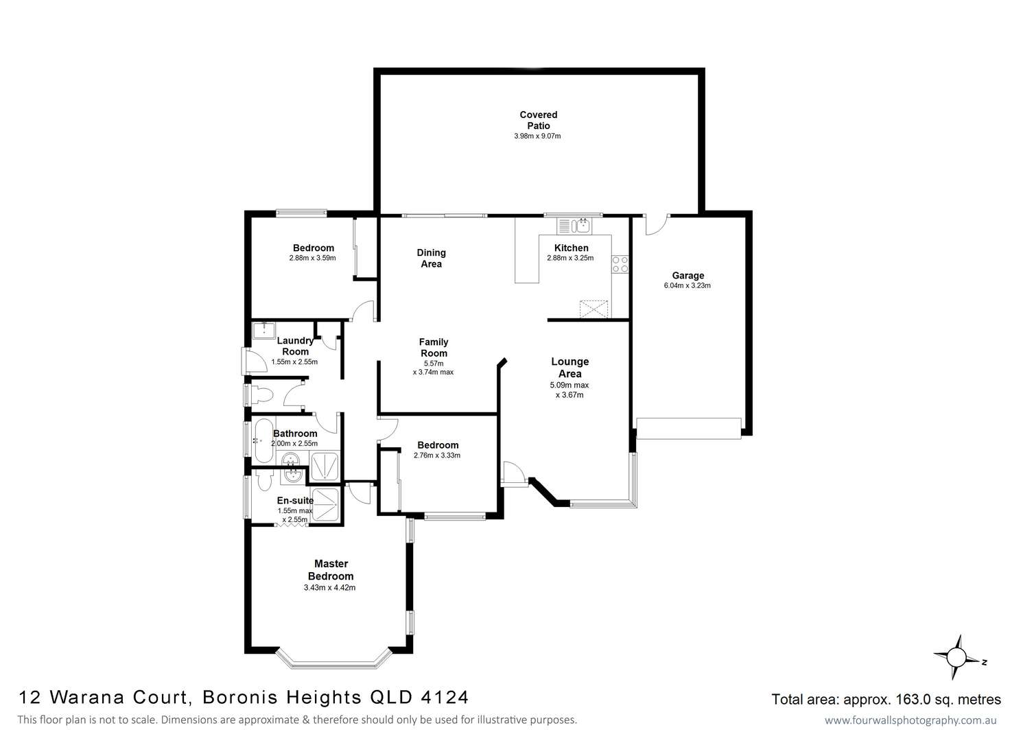 Floorplan of Homely house listing, 12 Warana Court, Boronia Heights QLD 4124