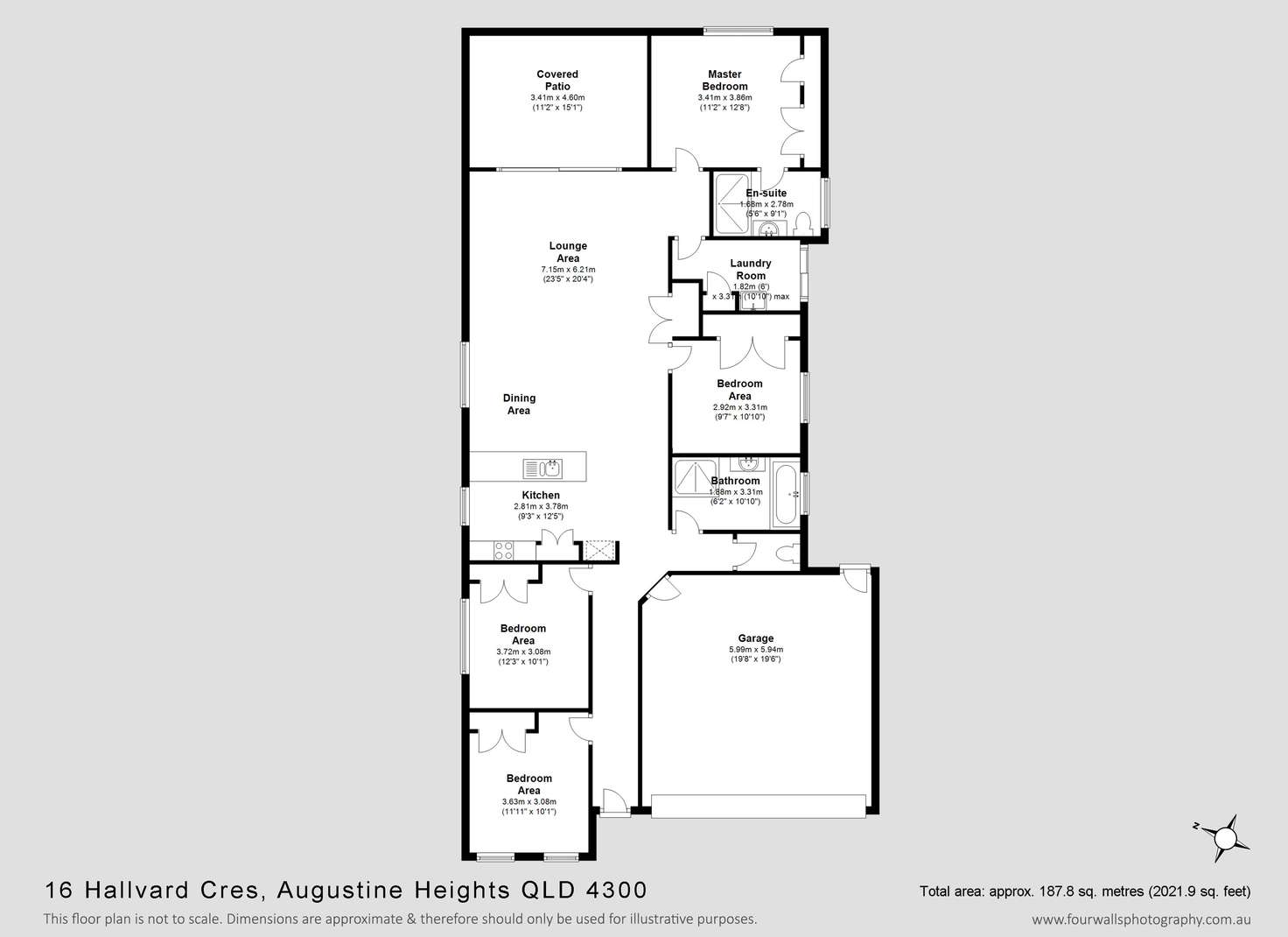 Floorplan of Homely house listing, 16 Hallvard Crescent, Augustine Heights QLD 4300