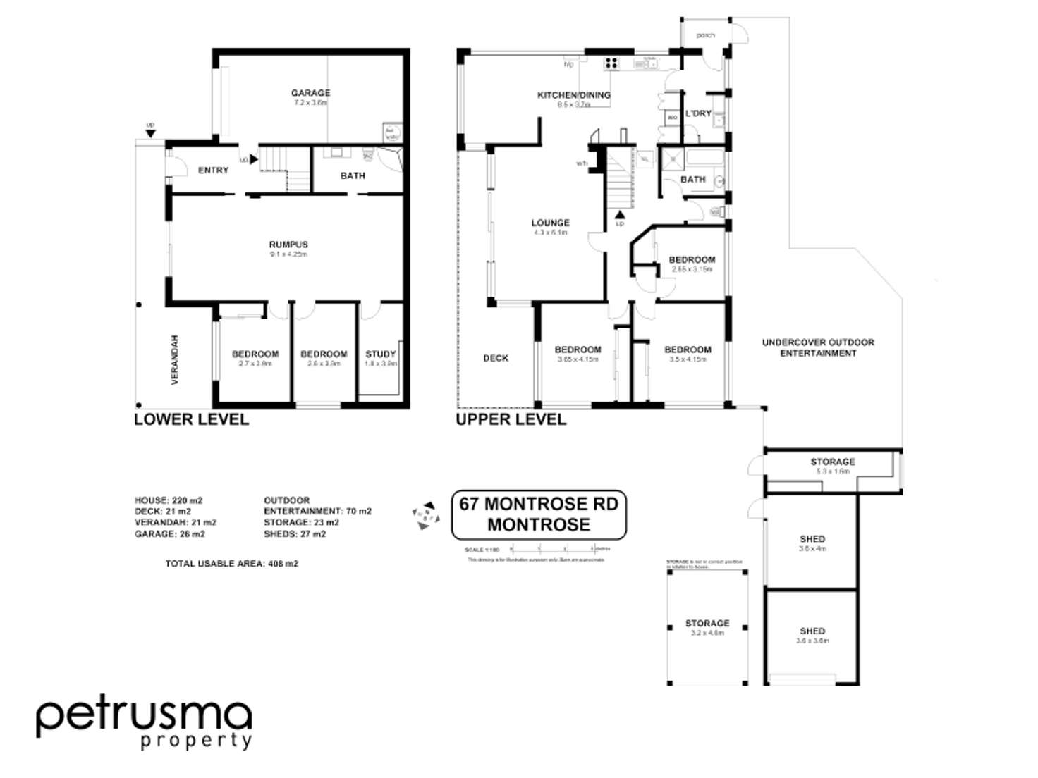 Floorplan of Homely house listing, 67 Montrose Road, Montrose TAS 7010