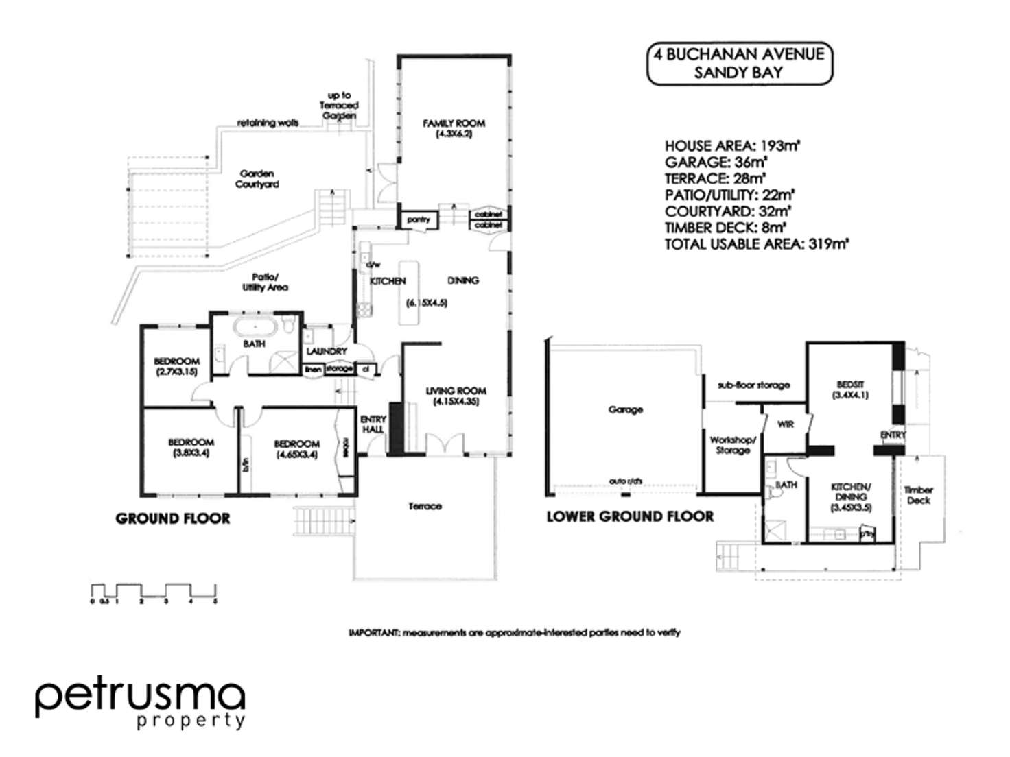 Floorplan of Homely house listing, 4 Buchanan Avenue, Sandy Bay TAS 7005