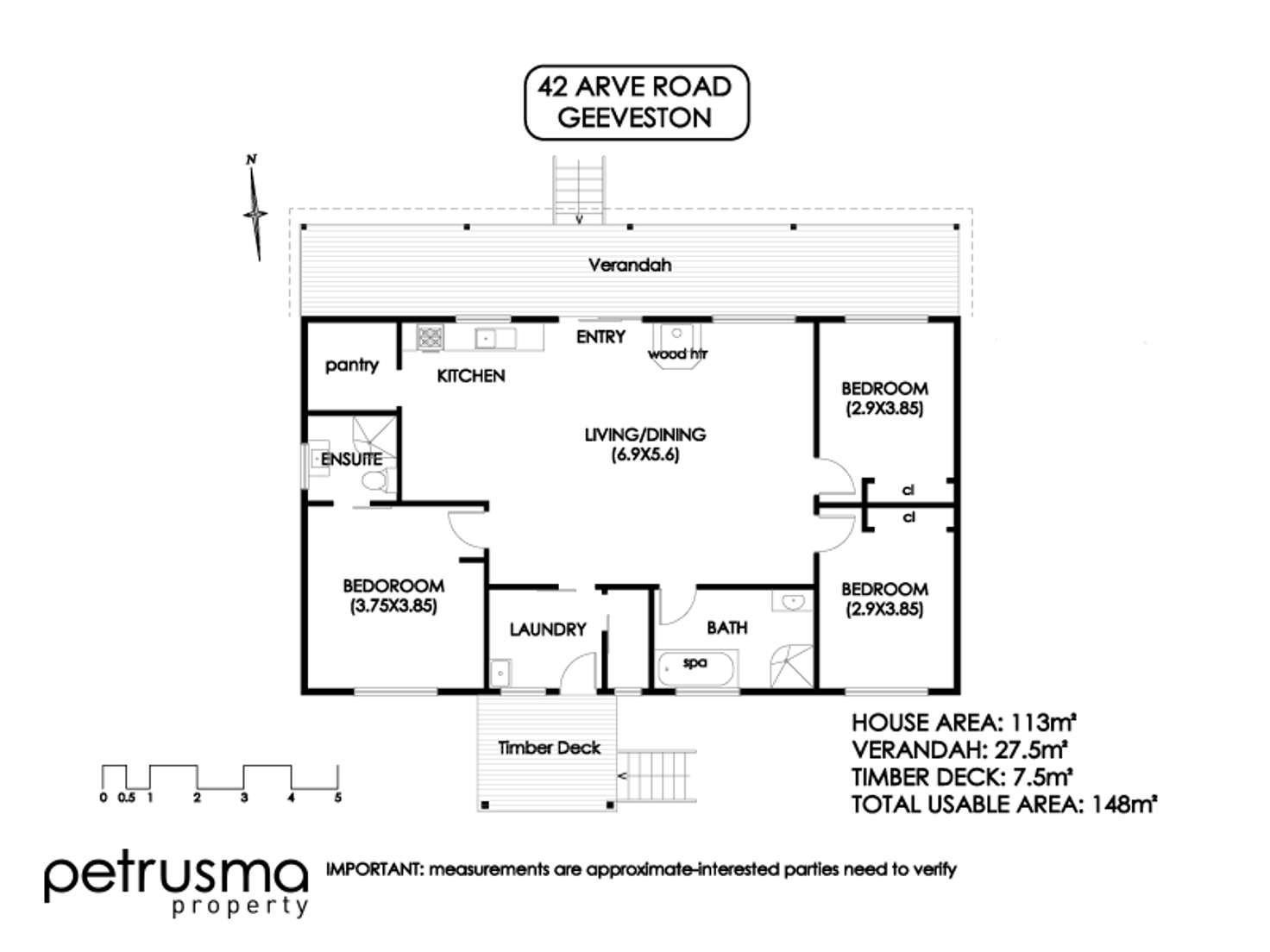 Floorplan of Homely house listing, 42 Arve Road, Geeveston TAS 7116