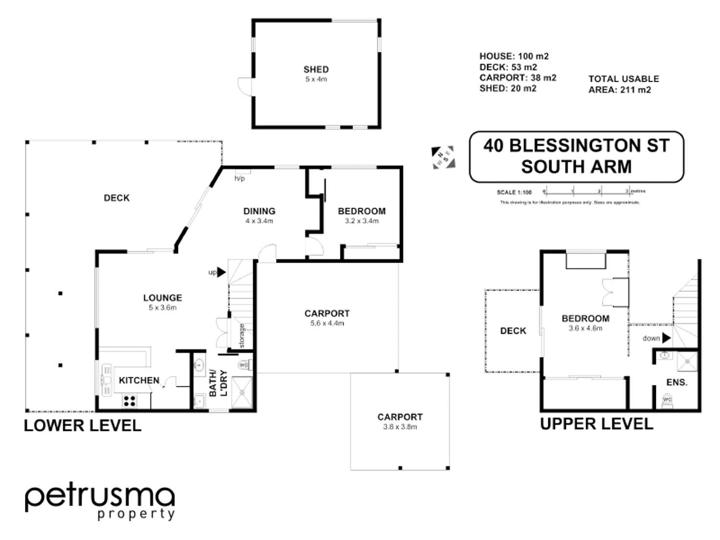 Floorplan of Homely house listing, 40 Blessington Street, South Arm TAS 7022