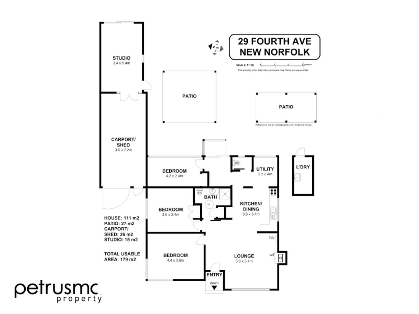 Floorplan of Homely house listing, 29 Fourth Avenue, New Norfolk TAS 7140