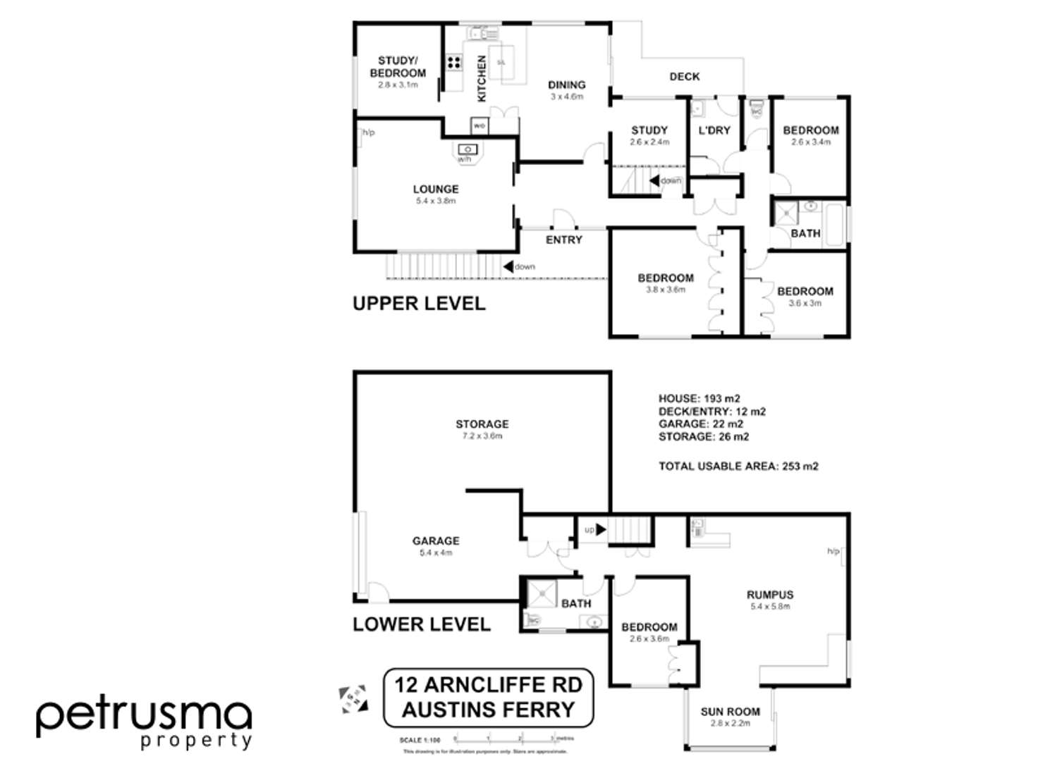 Floorplan of Homely house listing, 12 Arncliffe Road, Austins Ferry TAS 7011