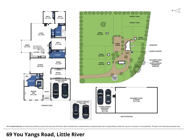 Floorplan of Homely house listing, 69 You Yangs Rd, Little River VIC 3211