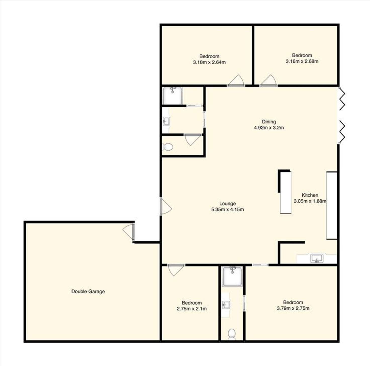 Floorplan of Homely house listing, 323 Trouts Road, Mcdowall QLD 4053