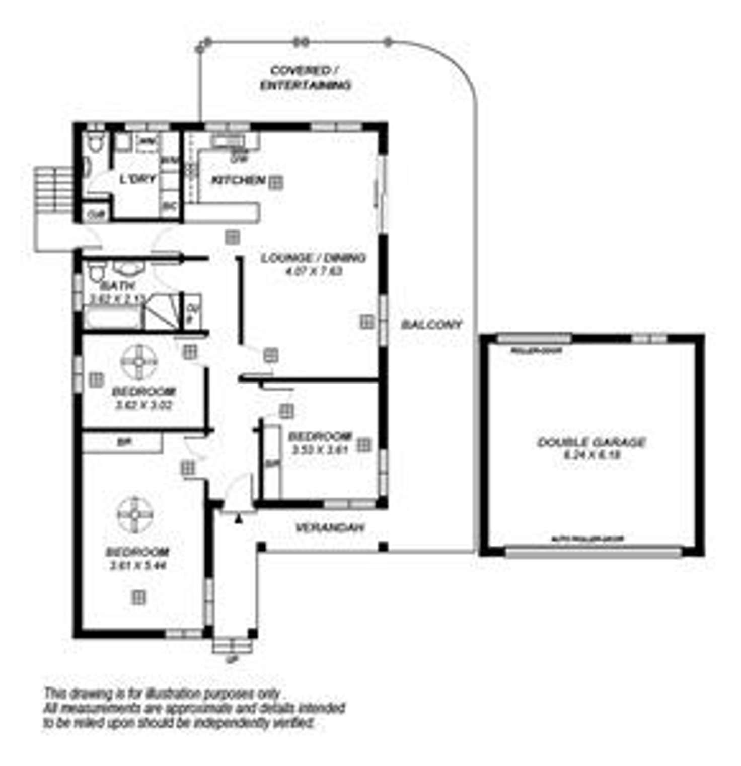 Floorplan of Homely house listing, 40 Fowler Street, Seaview Downs SA 5049