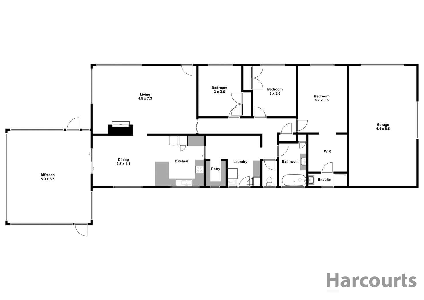 Floorplan of Homely house listing, 17 School Road, Willow Grove VIC 3825