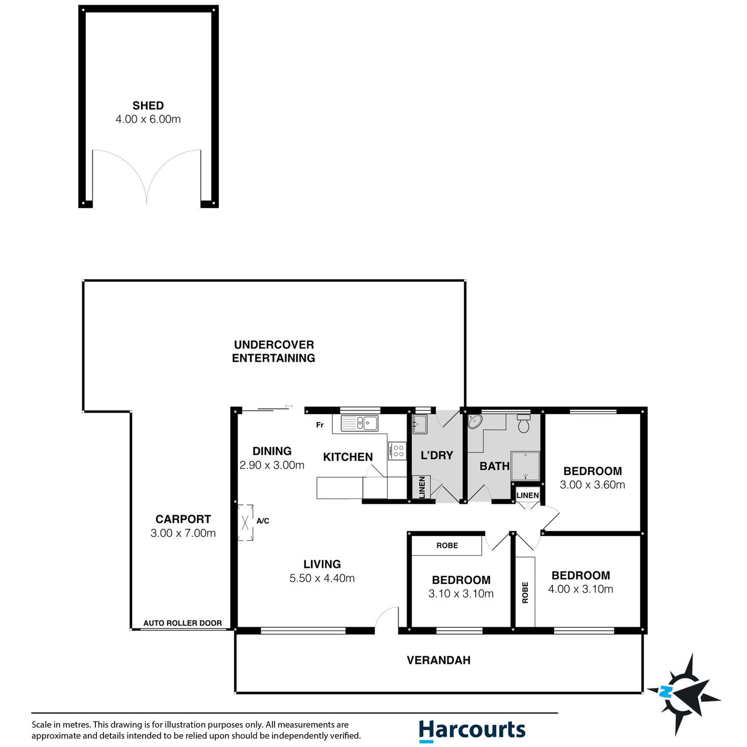 Floorplan of Homely house listing, 8b Johnston Street, Goolwa SA 5214