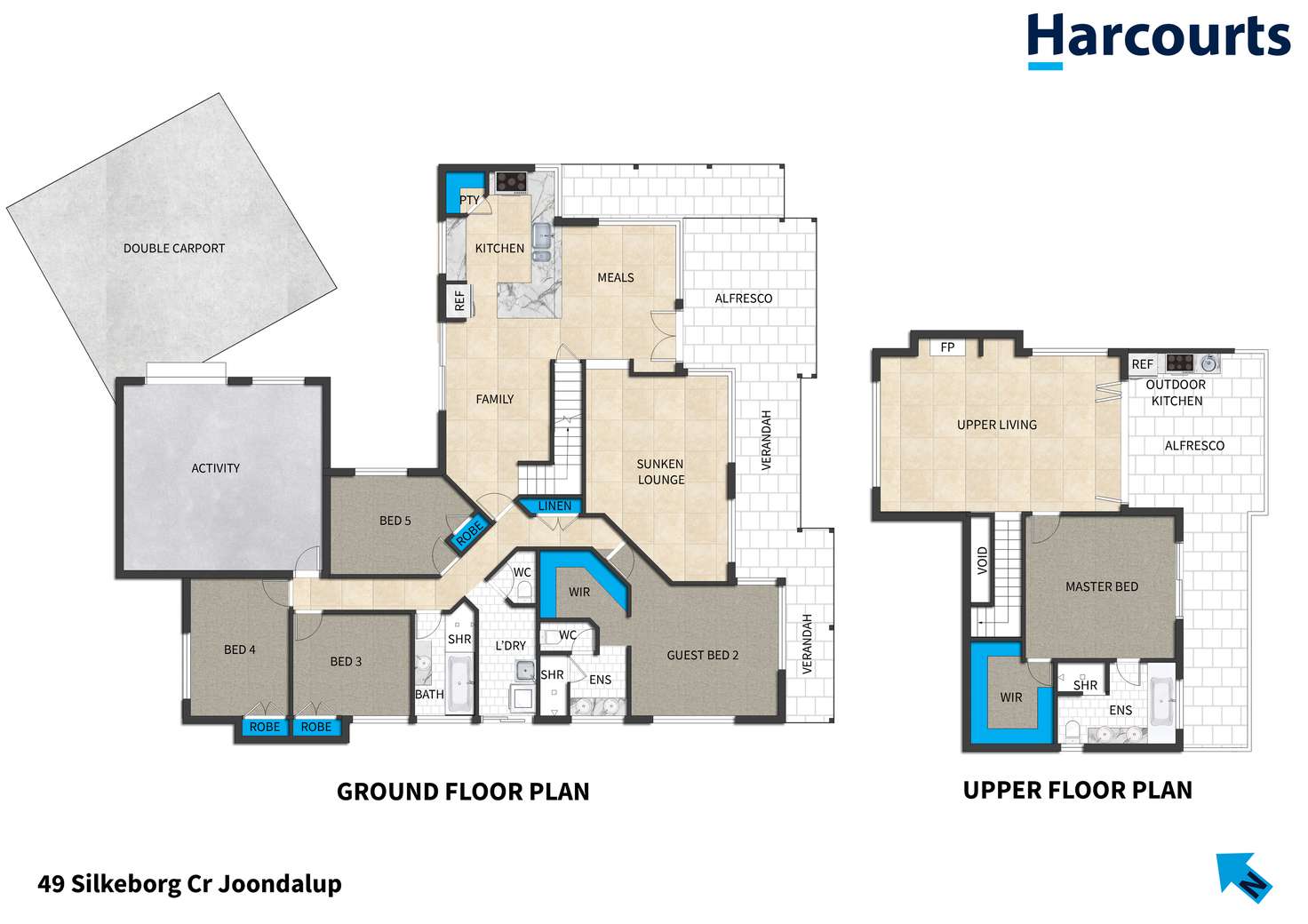 Floorplan of Homely house listing, 49 Silkeborg Crescent, Joondalup WA 6027