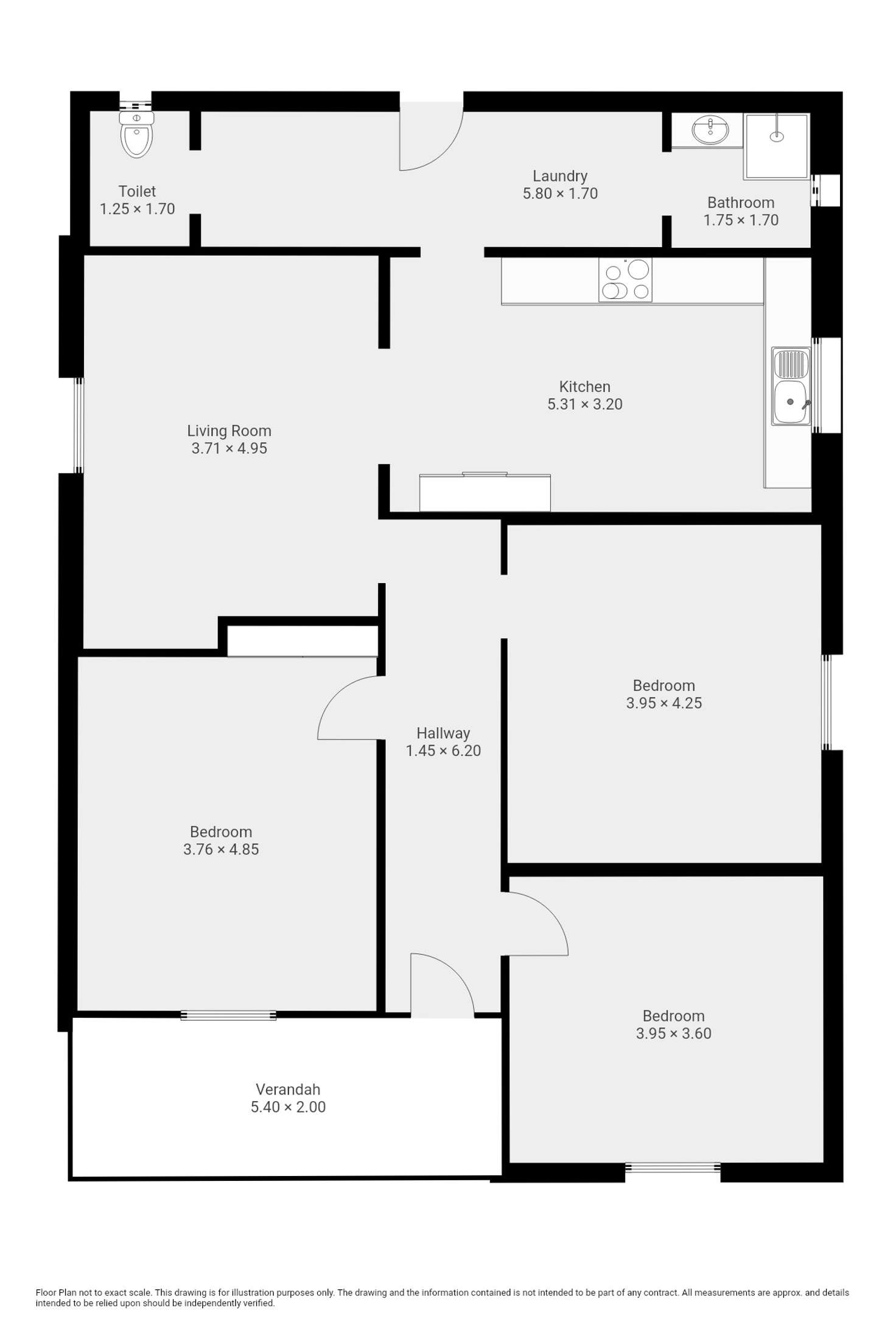 Floorplan of Homely house listing, 175 Queen Street, Peterborough SA 5422